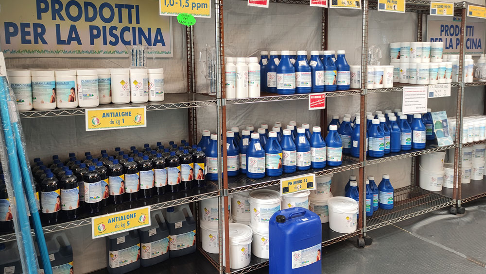 Prodotti per la cura delle piscine di prima qualità