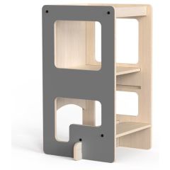 Torre di apprendimento Mamatoyz Kule Flip Grey