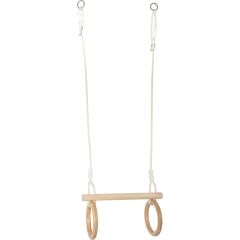 Trapezio Small Foot con anelli da ginnastica