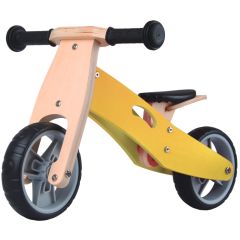 Triciclo Udeas Minibike 2 in 1 Giallo