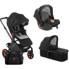 Trio Jané Crosslight PRO Carbon Formula Micro Pro 2 + Koos Isize R1 Racer Black (U68)