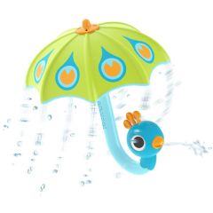 Giocattolo per il bagnetto Yookidoo Fill 'N' Rain Peacock Umbrella