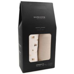 Mussolina Bamboom Swaddle Muslin XL 120 x 120 cm The Farm 133 (2 pezzi)