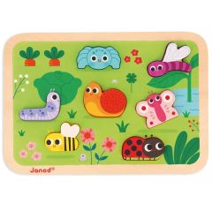 Puzzle Janod Chunky "Giardino"