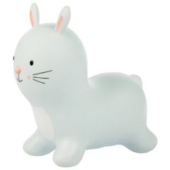 Cavalcabile gonfiabile Tryco Coniglio Fluffy Azzurro/Blu