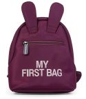 Zaino per bambino Childhome My First Bag Melanzana