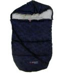 Sacco invernale Footmuff Mini Diagonal Camouflage Blue